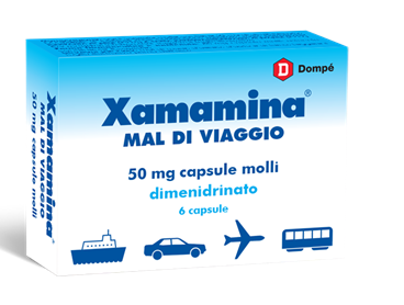 XAMAMINA MAL DI VIAG*6CPS 50MG - Farmacia Mastrangelo 