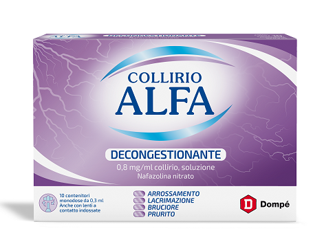 COLLIRIO ALFA DEC*10CONT 0,3ML - Farmacia Mastrangelo 