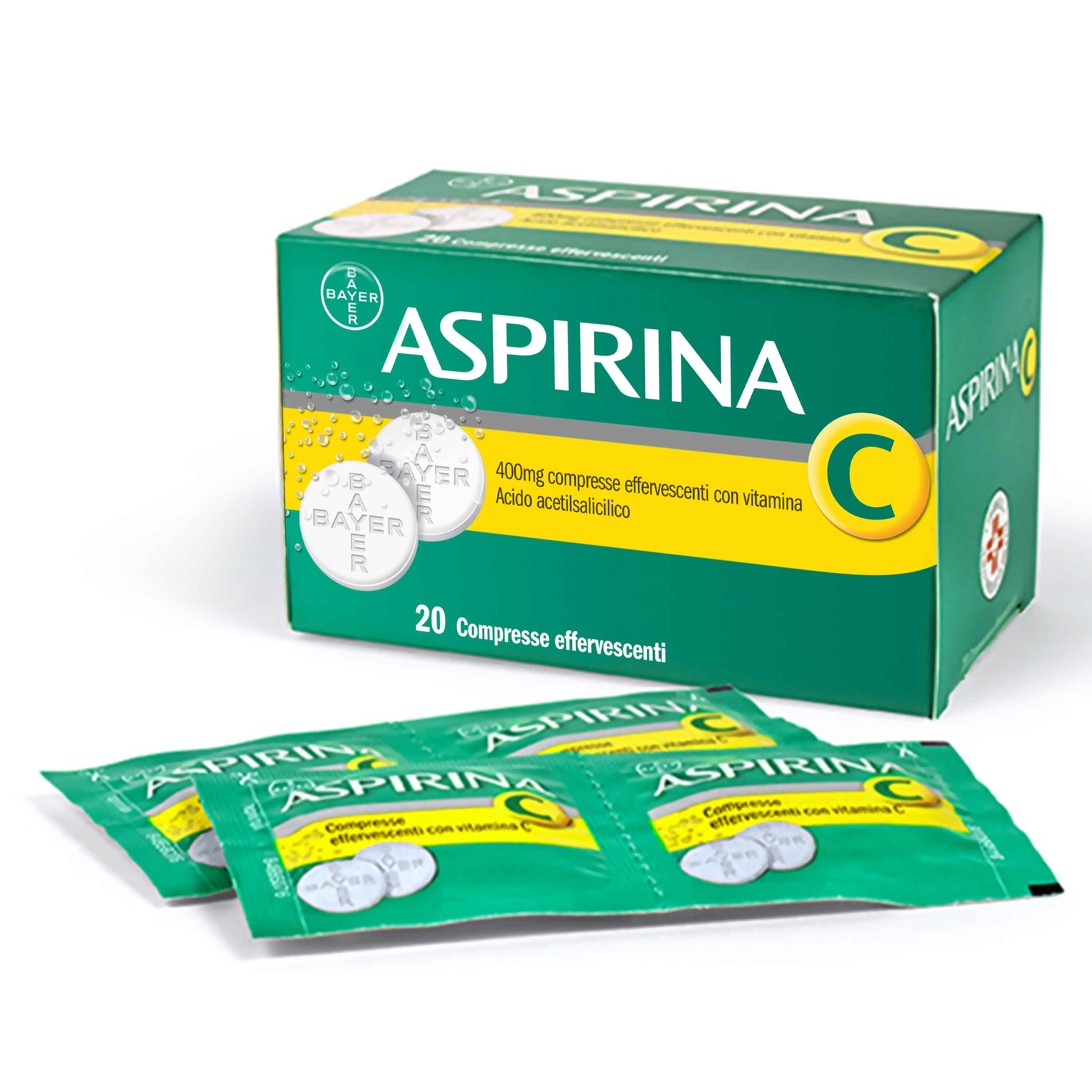 ASPIRINA C*20CPR EFF 400+240MG - Farmacia Mastrangelo 