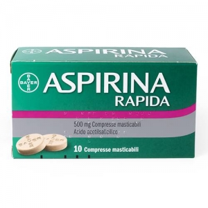 ASPIRINA RAPIDA*10CPRMAST500MG - Farmacia Mastrangelo 