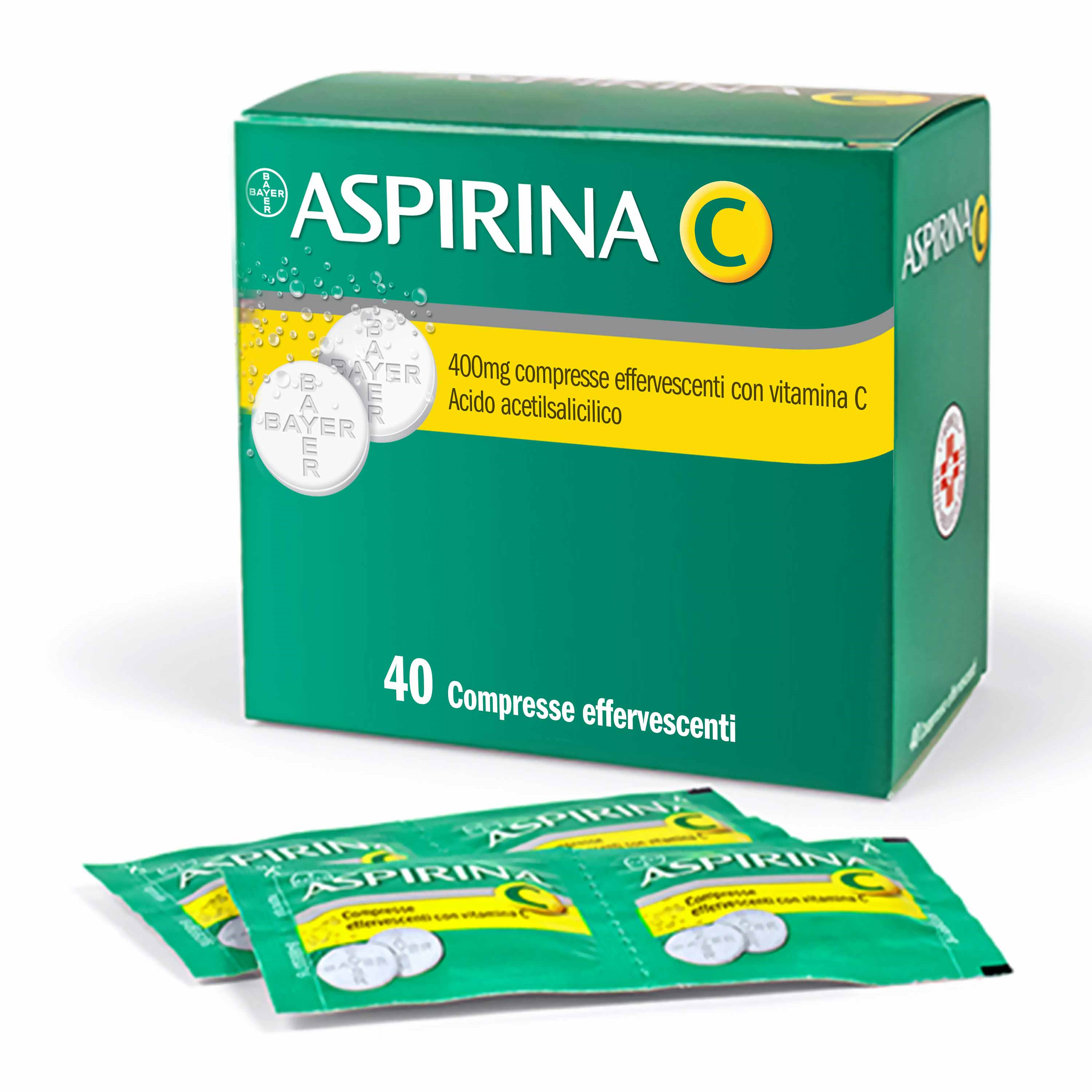 ASPIRINA C*40CPR EFF 400+240MG - Farmacia Mastrangelo 