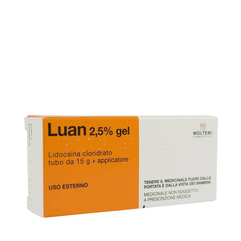 LUAN*GEL 15G 2,5%+APPLICATORE - Farmacia Mastrangelo 