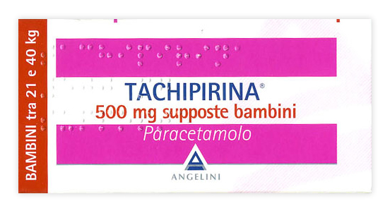 TACHIPIRINA*BB 10SUPP 500MG - Farmacia Mastrangelo 