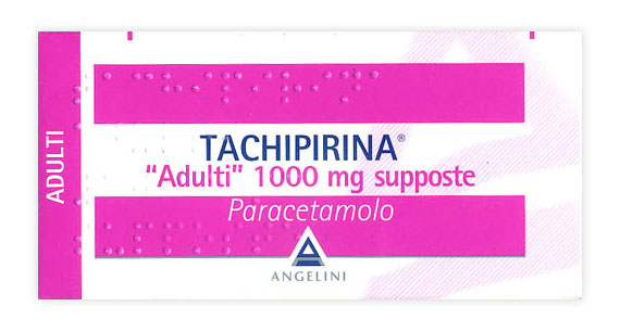 TACHIPIRINA*AD 10SUPP 1000MG - Farmacia Mastrangelo 