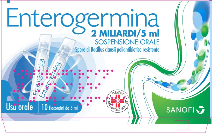 ENTEROGERMINA*OS 10FL 2MLD/5ML - Farmacia Mastrangelo 