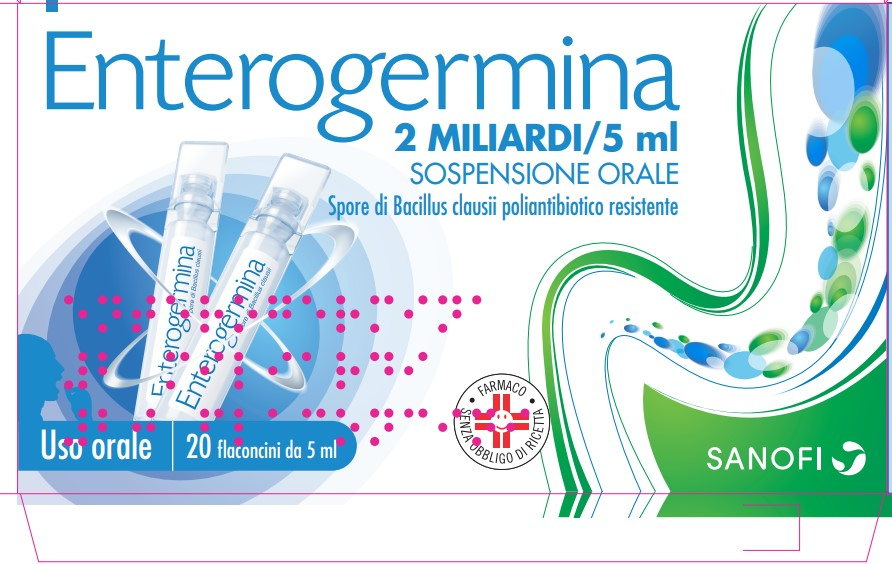 ENTEROGERMINA*OS 20FL 2MLD/5ML - Farmacia Mastrangelo 