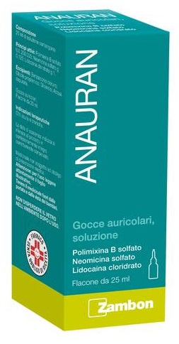 ANAURAN*GTT AURIC FL 25ML - Farmacia Mastrangelo 
