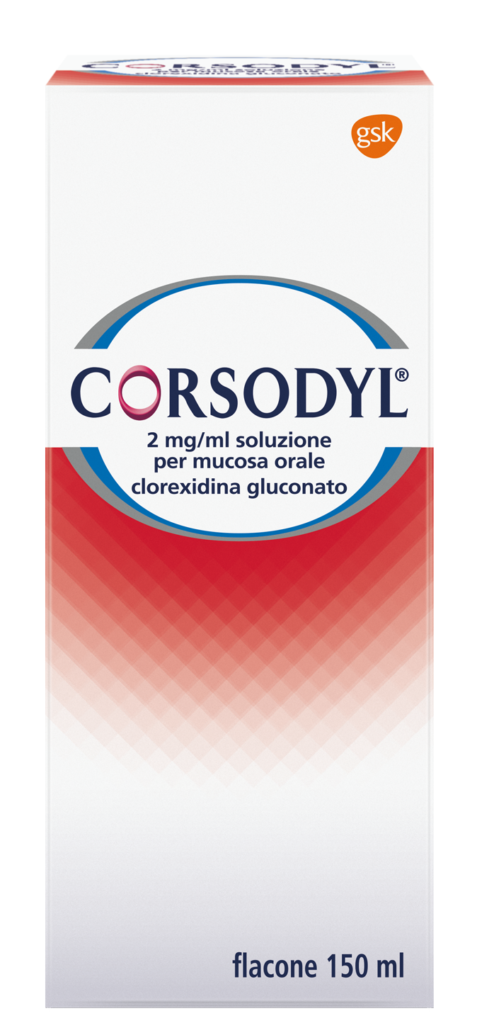 CORSODYL*SOLUZ 150ML 200MG/100 - Farmacia Mastrangelo 