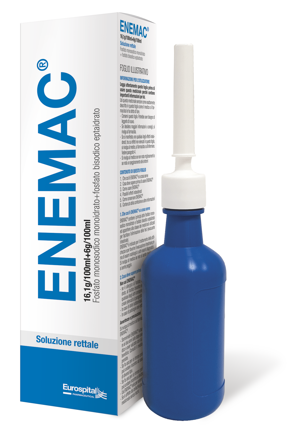 ENEMAC*FL 130ML 16,1+6/100ML - Farmacia Mastrangelo 