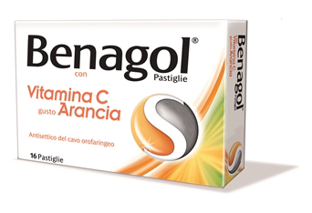 BENAGOL VIT C*16PAST ARANCIA - Farmacia Mastrangelo 