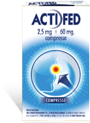 ACTIFED*12CPR 2,5MG+60MG - Farmacia Mastrangelo 