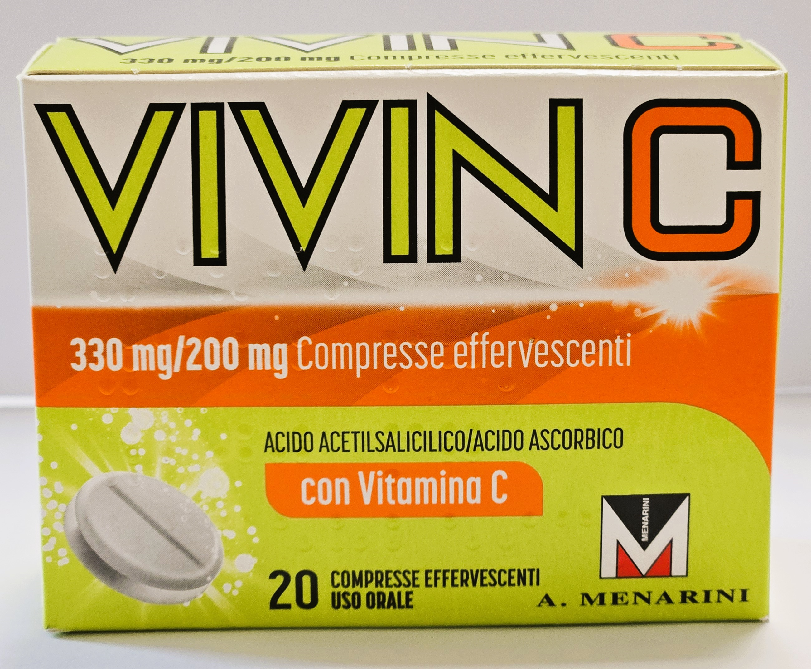 VIVIN C*20CPR EFF 330MG+200MG - Farmacia Mastrangelo 