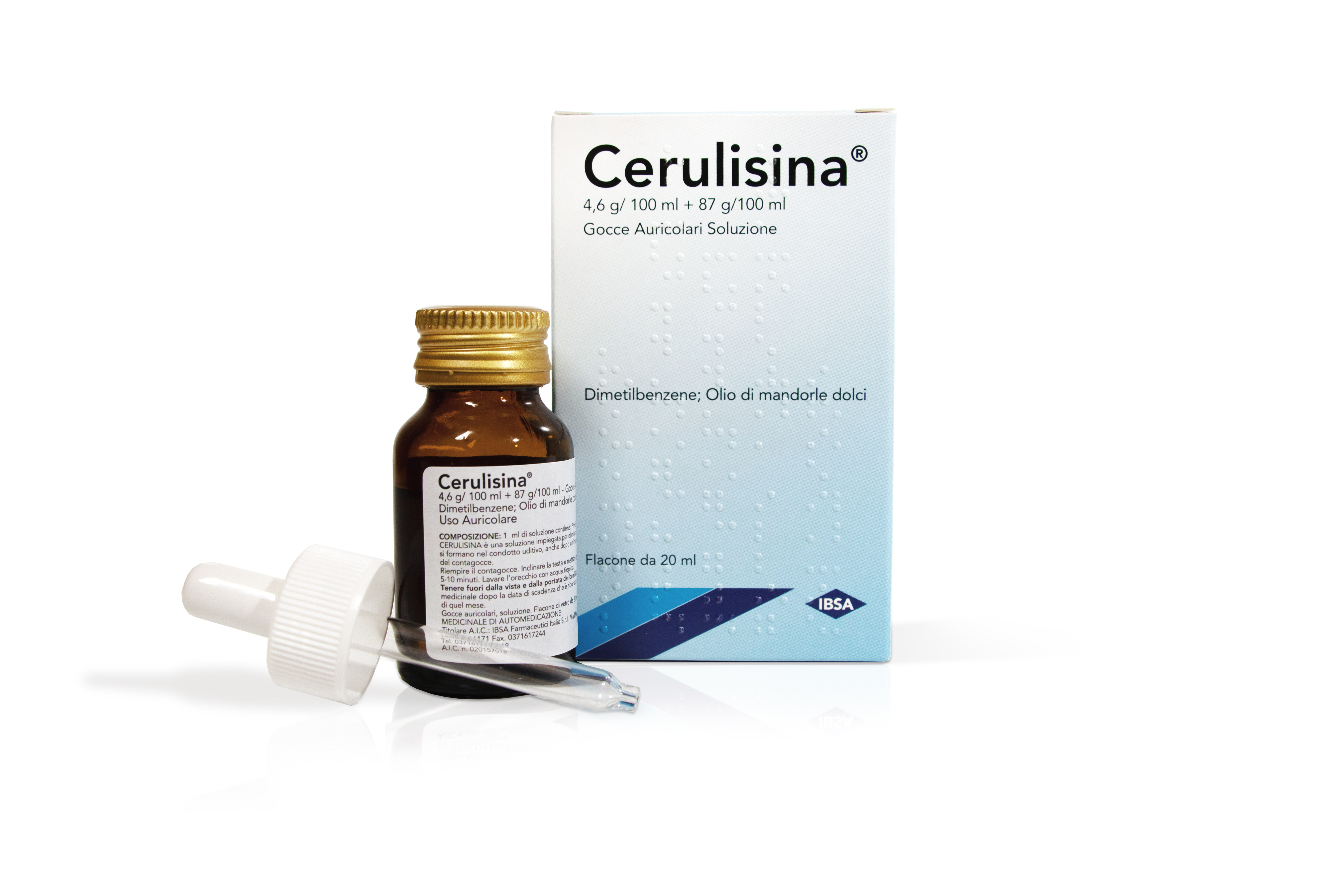 CERULISINA*GTT OTO FL 20ML - Farmacia Mastrangelo 
