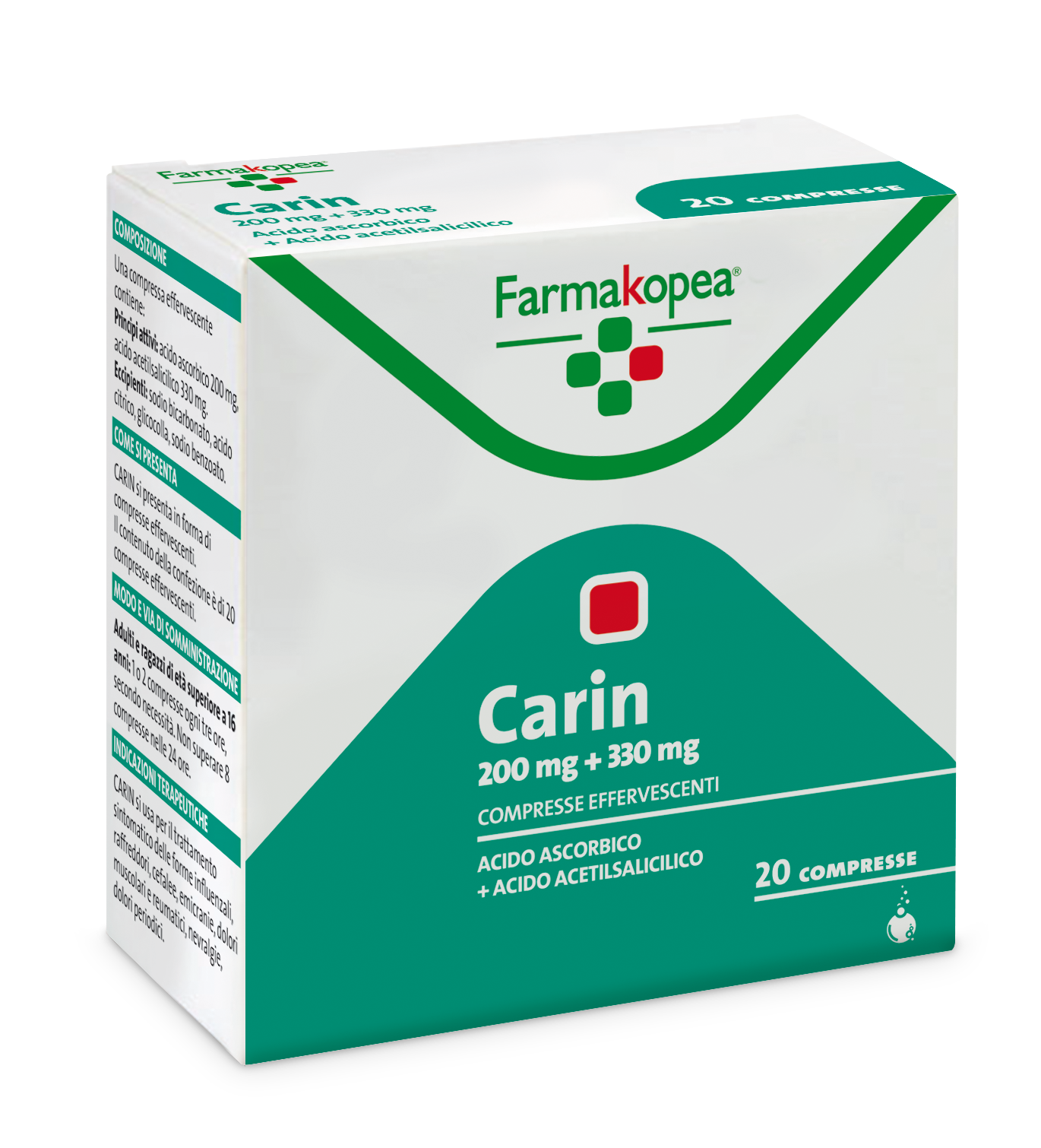 CARIN*20CPR EFF 330MG+200MG - Farmacia Mastrangelo 