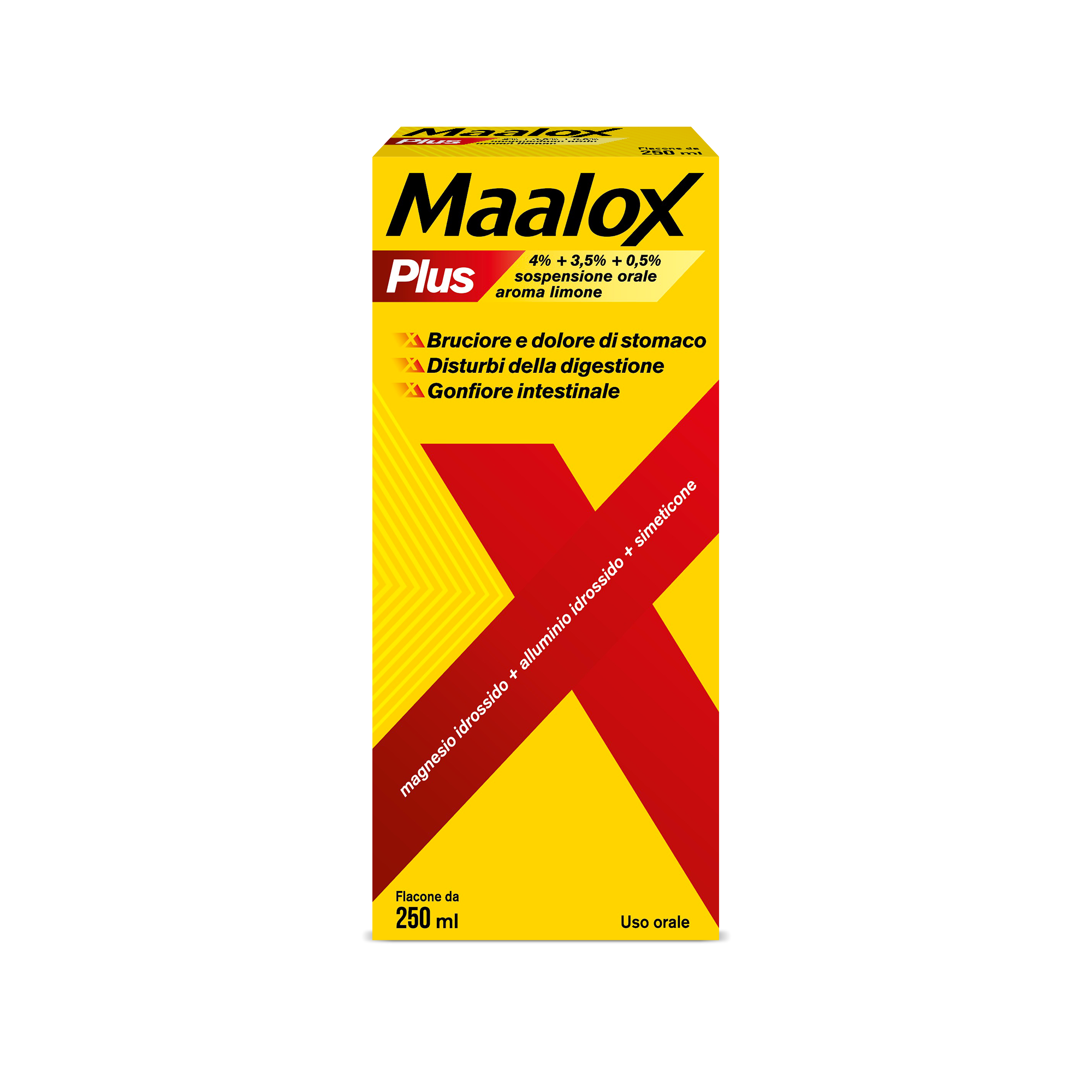 MAALOX PLUS*OS SOSP 4+3,5+0,5% - Farmacia Mastrangelo 