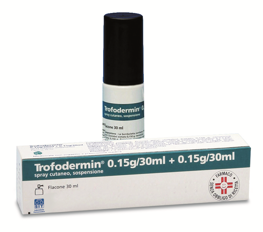 TROFODERMIN*SPR CUT 30ML 5%+5% - Farmacia Mastrangelo 
