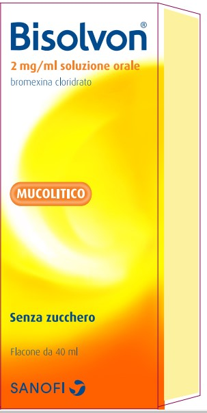 BISOLVON*OS SOL FL 40ML 2MG/ML - Farmacia Mastrangelo 