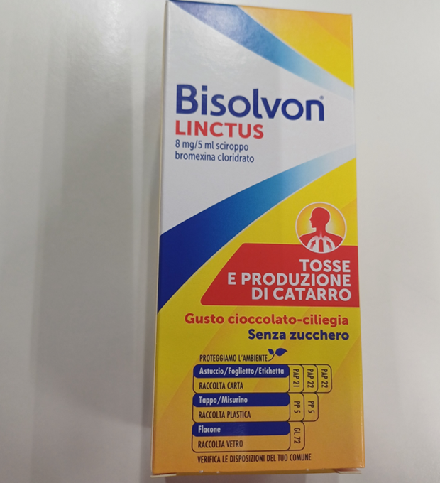 BISOLVON*SCIR FL 200ML 8MG/5ML - Farmacia Mastrangelo 