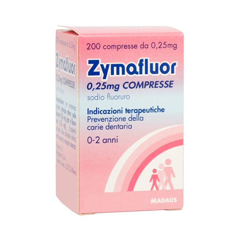 ZYMAFLUOR*200CPR 0,25MG - Farmacia Mastrangelo 