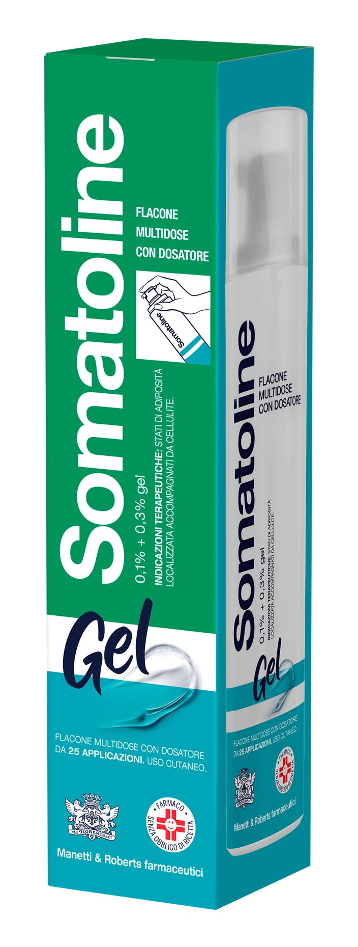SOMATOLINE*GEL 250ML 0,15+0,3% - Farmacia Mastrangelo 