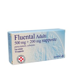 FLUENTAL*AD 10SUPP 500MG+200MG - Farmacia Mastrangelo 