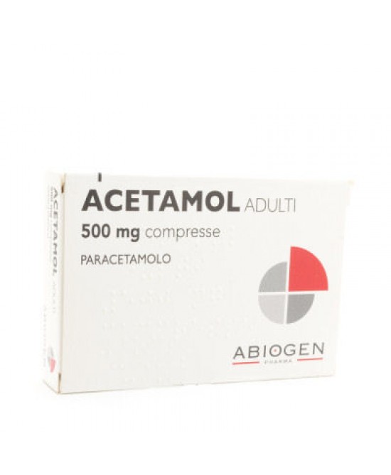 ACETAMOL*AD 20CPR 500MG - Farmacia Mastrangelo 