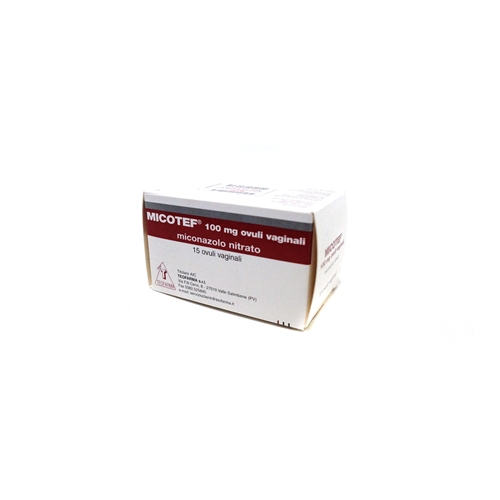 MICOTEF*15 OV VAG 100MG - Farmacia Mastrangelo 