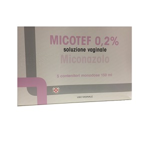 MICOTEF*SOL VAG 5FL 150ML 0,2% - Farmacia Mastrangelo 