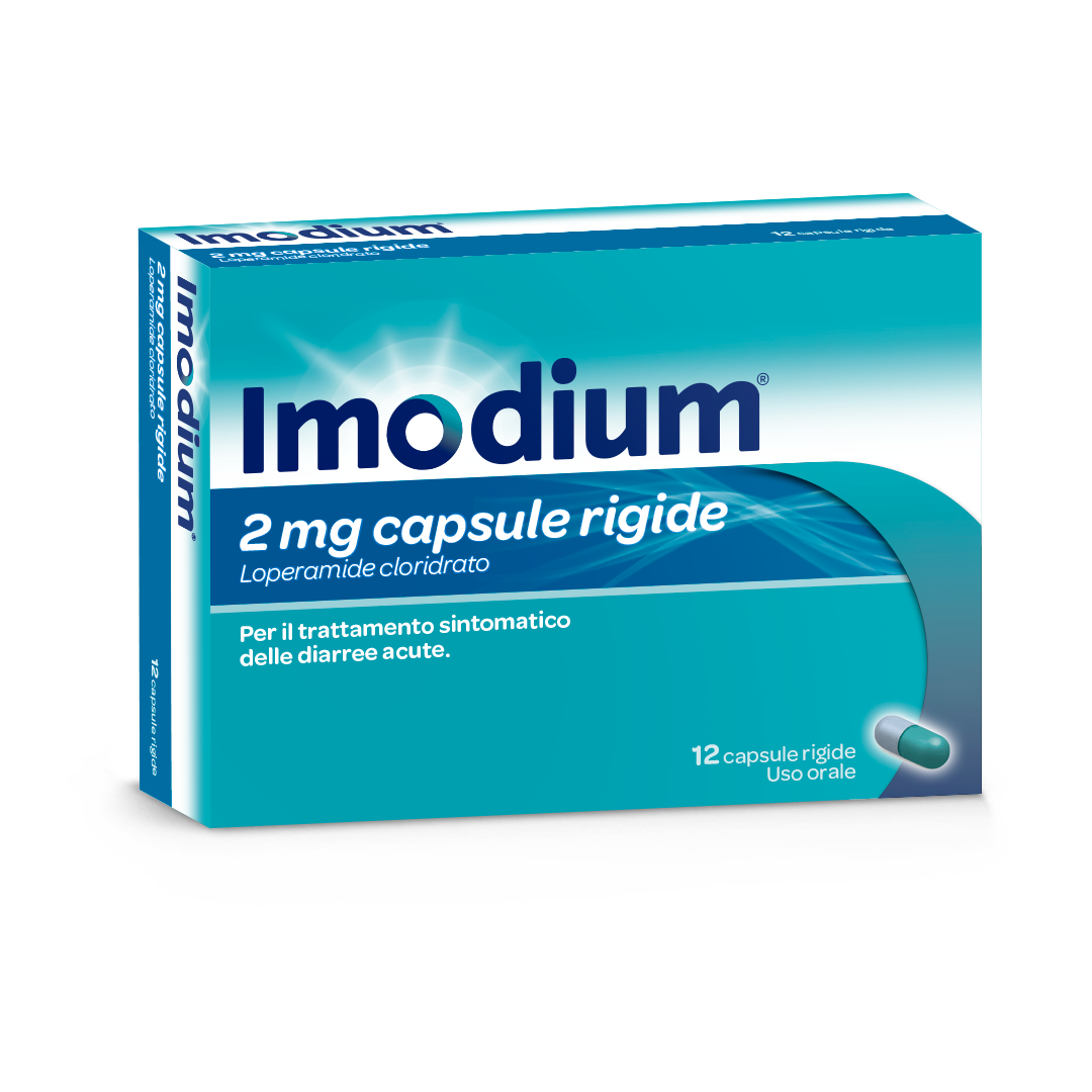 IMODIUM*12CPS 2MG - Farmacia Mastrangelo 