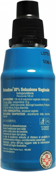 BETADINE*SOLUZ VAG 125ML 10% - Farmacia Mastrangelo 