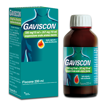 GAVISCON*OS 500+267MG/10ML MEN - Farmacia Mastrangelo 