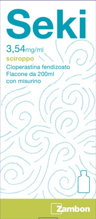 SEKI*SCIR FL 200ML 3,54MG/ML - Farmacia Mastrangelo 