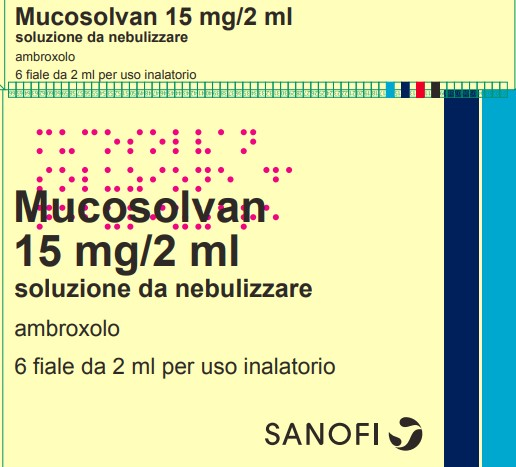 MUCOSOLVAN*NEBUL 6F 15MG 2ML - Farmacia Mastrangelo 