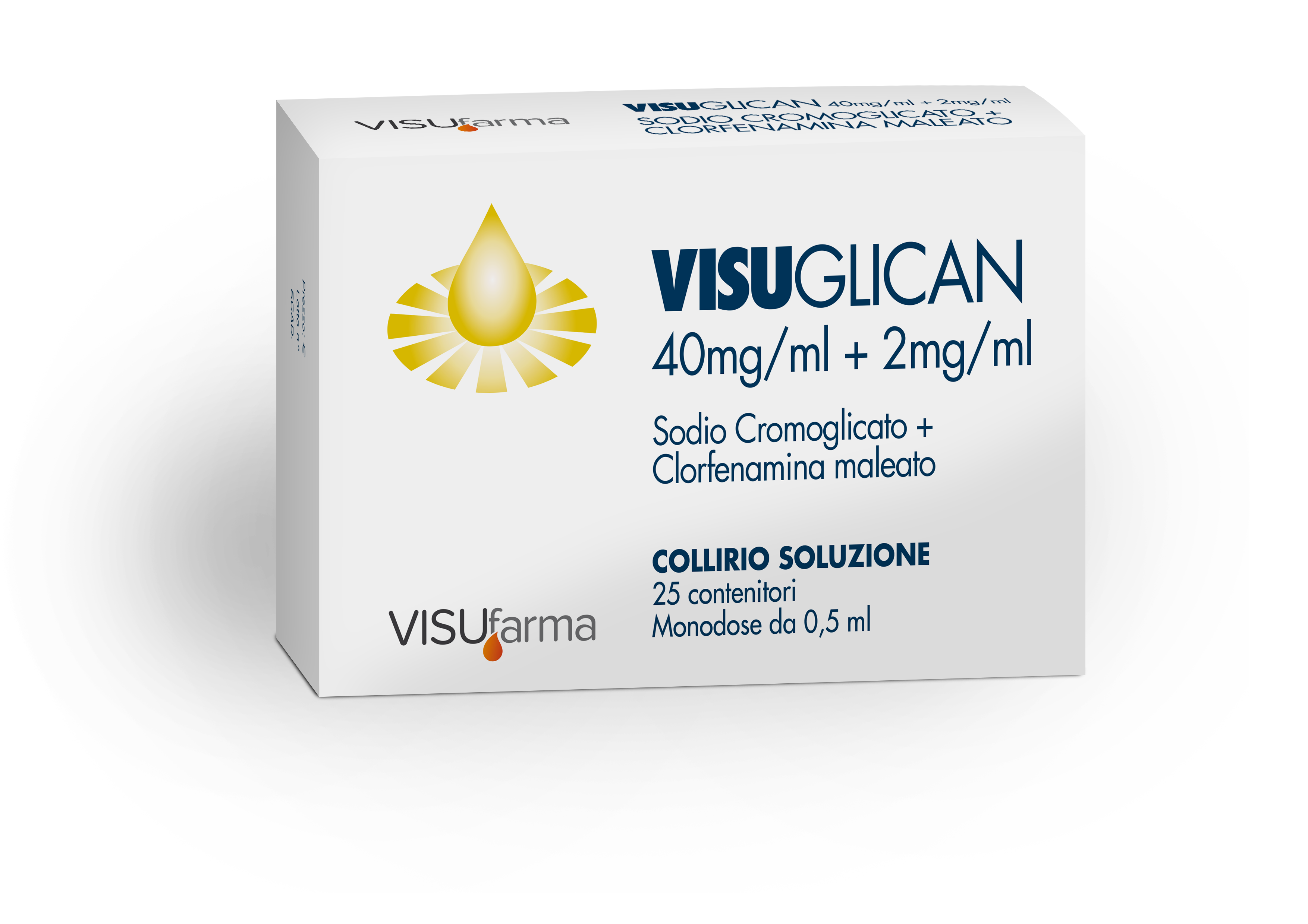 VISUGLICAN*COLL 25D 40+2MG/ML - Farmacia Mastrangelo 