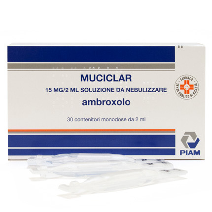MUCICLAR*NEBUL 30FL 15MG 2ML - Farmacia Mastrangelo 