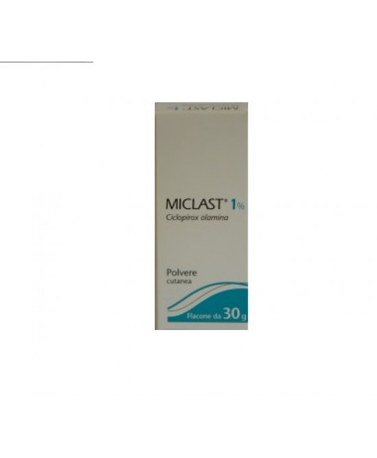 MICLAST*POLV CUT FL 30G 10MG/G - Farmacia Mastrangelo 