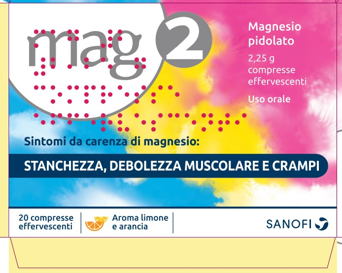 MAG 2*20CPR EFF 2,25G - Farmacia Mastrangelo 