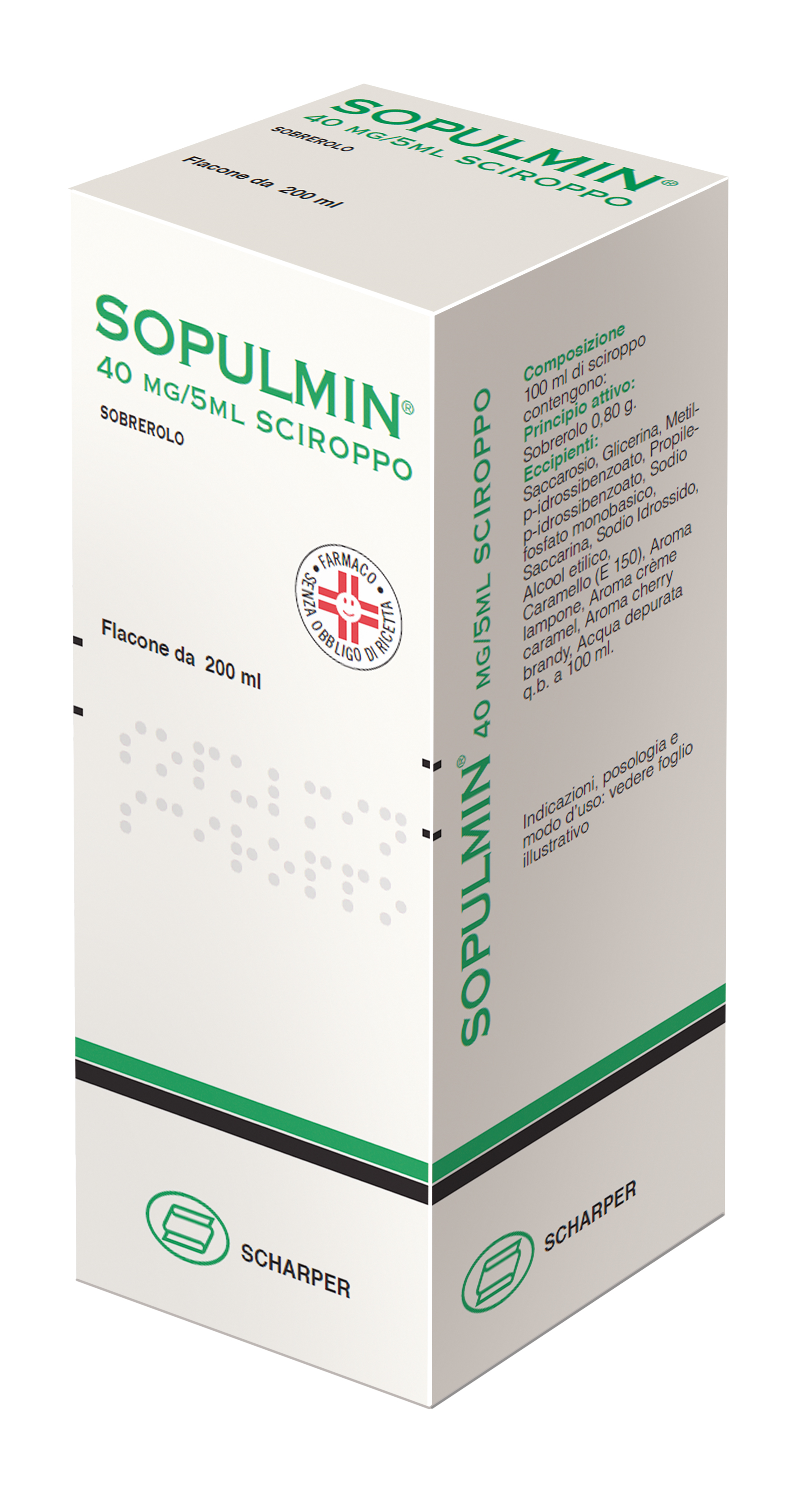 SOPULMIN*SCIR 200ML 0,8G/100ML - Farmacia Mastrangelo 