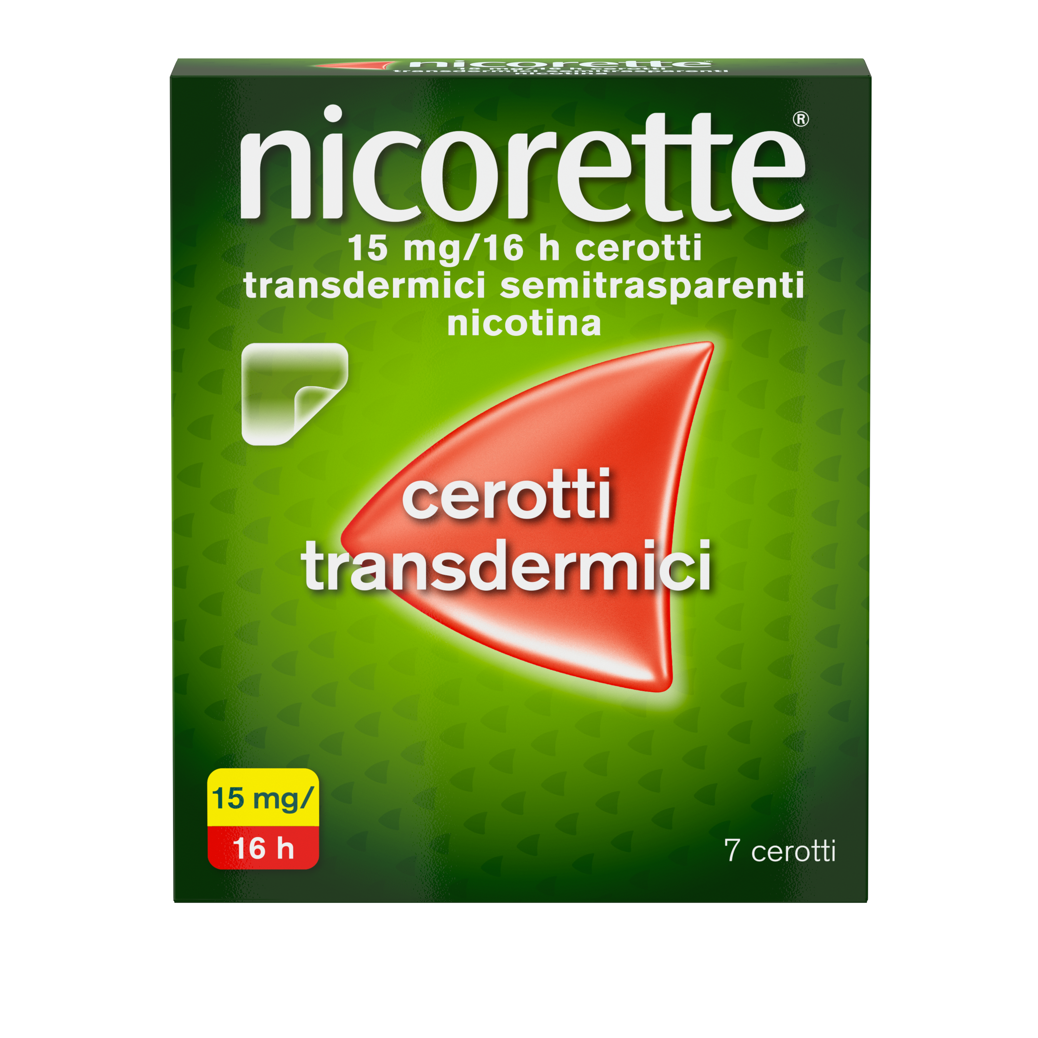 NICORETTE*7CER TRANSD 15MG/16H - Farmacia Mastrangelo 