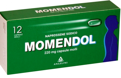 MOMENDOL*12CPS MOLLI 220MG - Farmacia Mastrangelo 