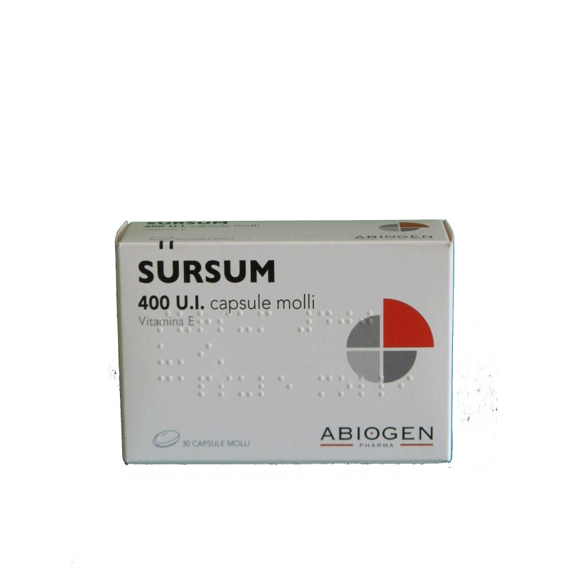 SURSUM*30CPS MOLLI 400UI - Farmacia Mastrangelo 