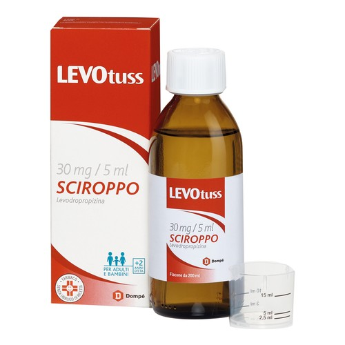 LEVOTUSS*SCIR 200ML 30MG/5ML - Farmacia Mastrangelo 
