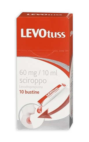 LEVOTUSS*SCIR 10BUST 60MG/10ML - Farmacia Mastrangelo 