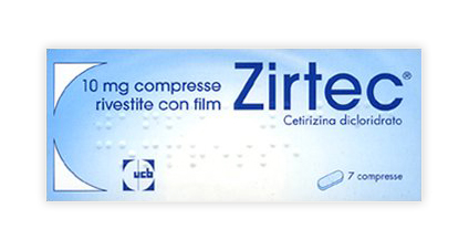 ZIRTEC*7CPR RIV 10MG - Farmacia Mastrangelo 