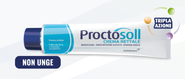PROCTOSOLL*CREMA RETT 30G OTC - Farmacia Mastrangelo 