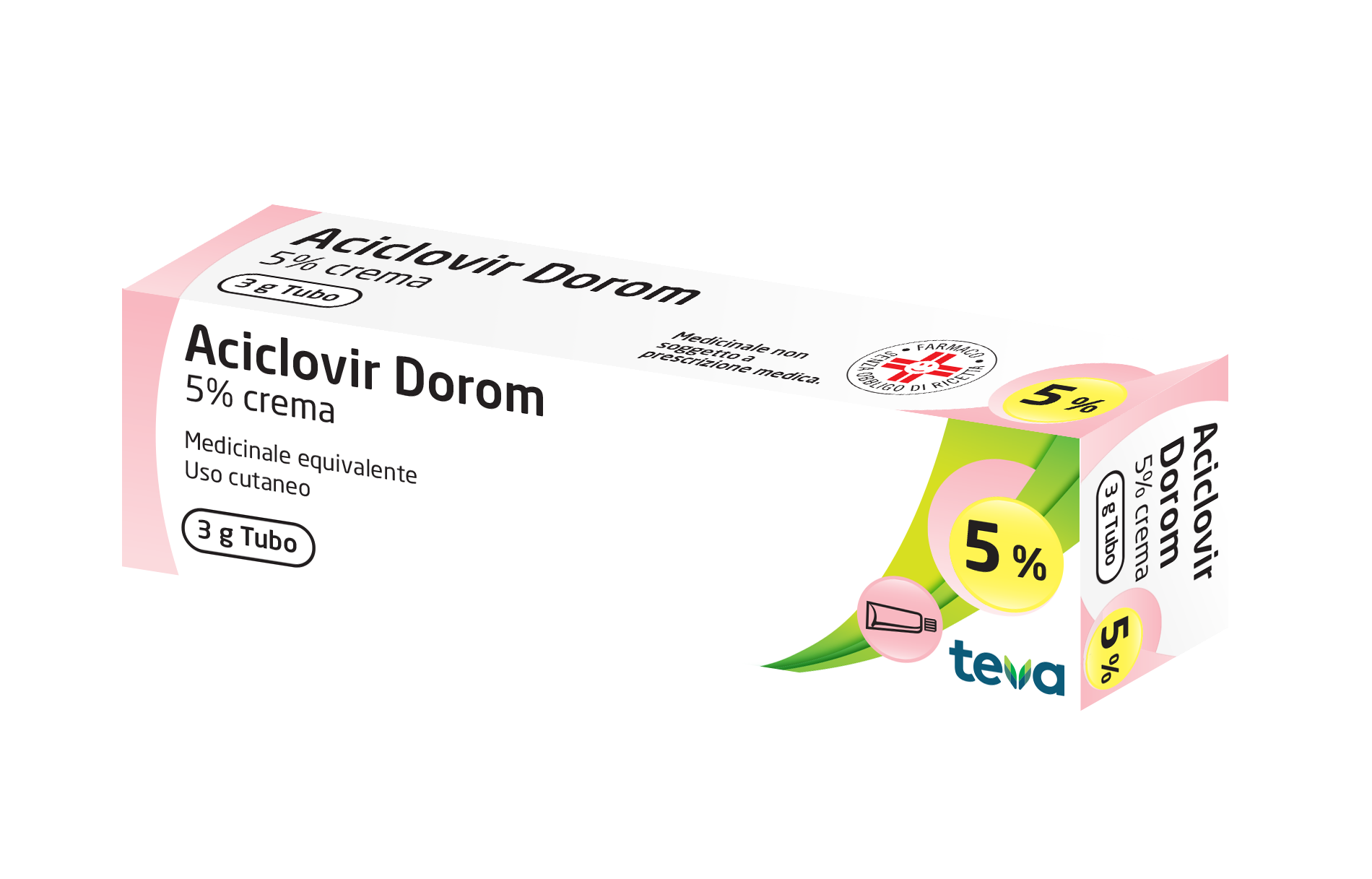 ACICLOVIR DOROM*CREMA 3G 5% - Farmacia Mastrangelo 