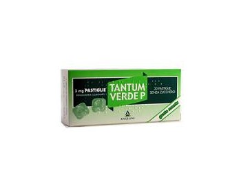 TANTUM VERDE P*20PASTL 3MG MEN - Farmacia Mastrangelo 