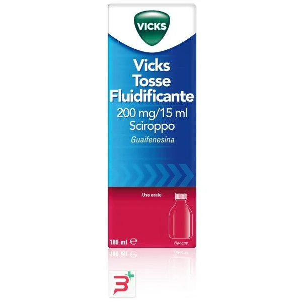 VICKS TOSSE FLUIDIF*FL 180ML - Farmacia Mastrangelo 