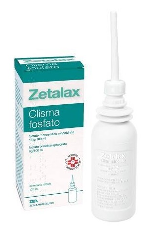 ZETALAX CLISMA FOSFATO*133ML - Farmacia Mastrangelo 