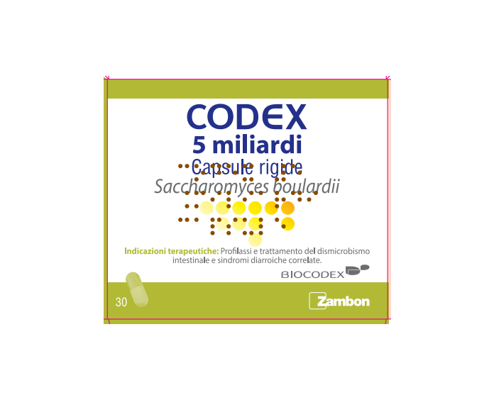 CODEX*30CPS 5MLD 250MG - Farmacia Mastrangelo 